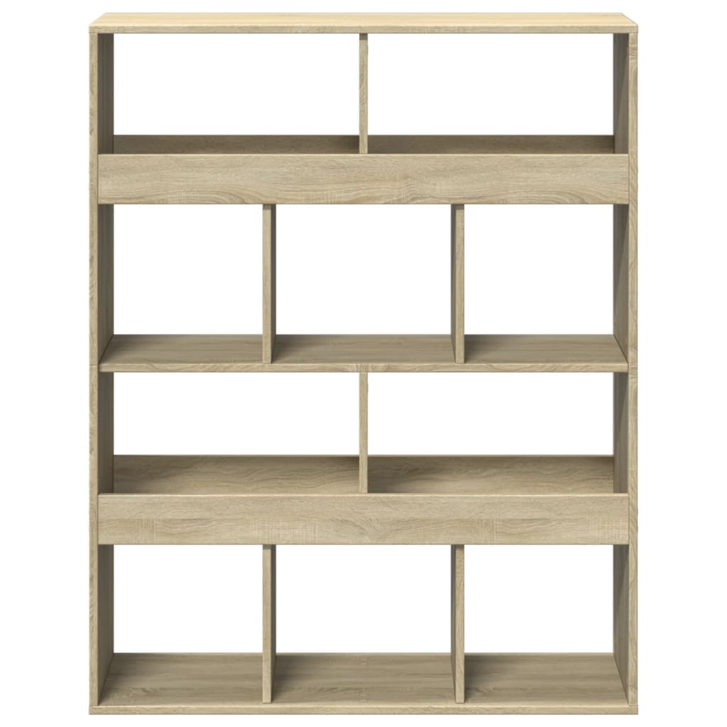 vidaXL Room Divider Sonoma Oak 100x33x125,5 cm Engineered Wood