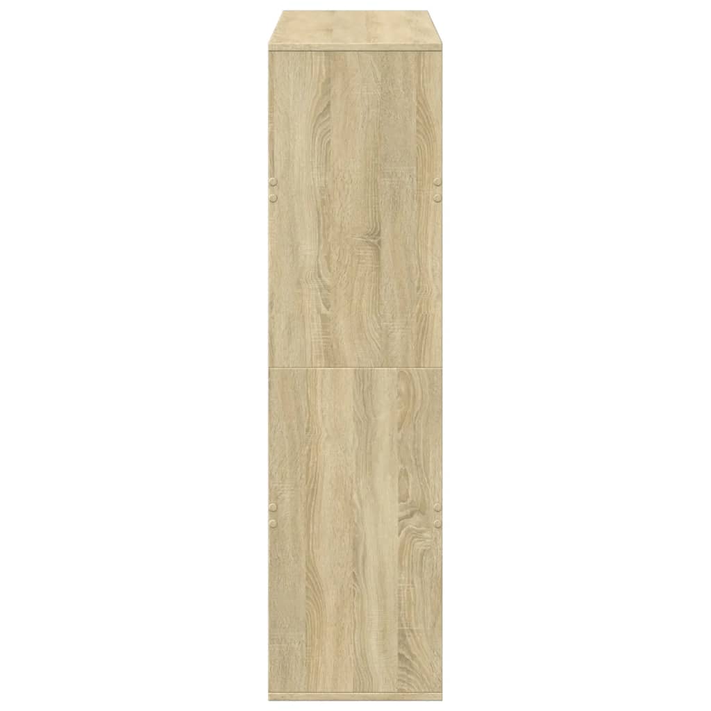 vidaXL Room Divider Sonoma Oak 100x33x125,5 cm Engineered Wood
