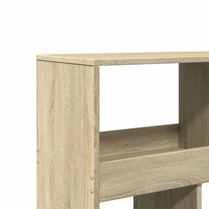 vidaXL Room Divider Sonoma Oak 100x33x125,5 cm Engineered Wood