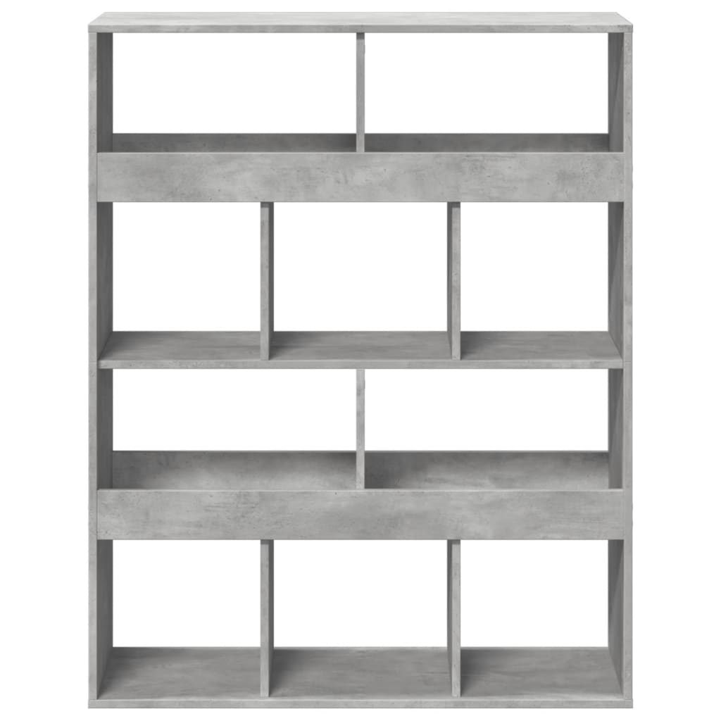 vidaXL Room Divider Concrete Grey 100x33x125,5 cm Engineered Wood