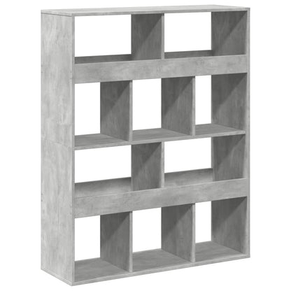 vidaXL Room Divider Concrete Grey 100x33x125,5 cm Engineered Wood