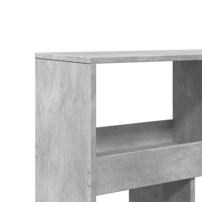 vidaXL Room Divider Concrete Grey 100x33x125,5 cm Engineered Wood