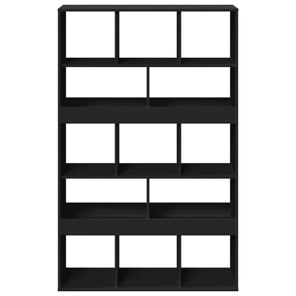 vidaXL Room Divider Black 100x33x156,5 cm Engineered Wood