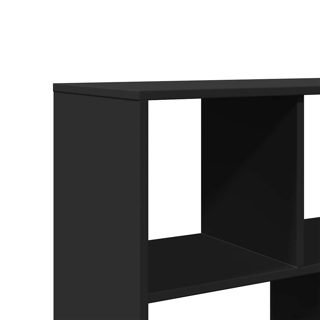 vidaXL Room Divider Black 100x33x156,5 cm Engineered Wood