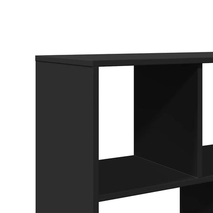 vidaXL Room Divider Black 100x33x156,5 cm Engineered Wood