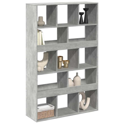 vidaXL Room Divider Concrete Grey 100x33x156,5 cm Engineered Wood