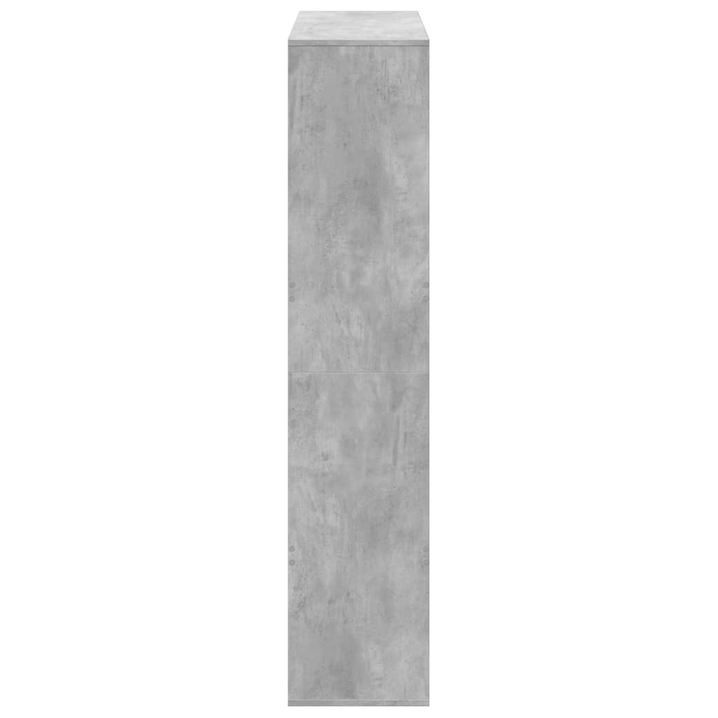 vidaXL Room Divider Concrete Grey 100x33x156,5 cm Engineered Wood