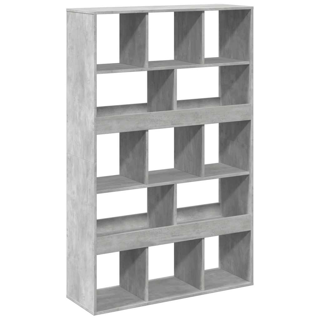 vidaXL Room Divider Concrete Grey 100x33x156,5 cm Engineered Wood