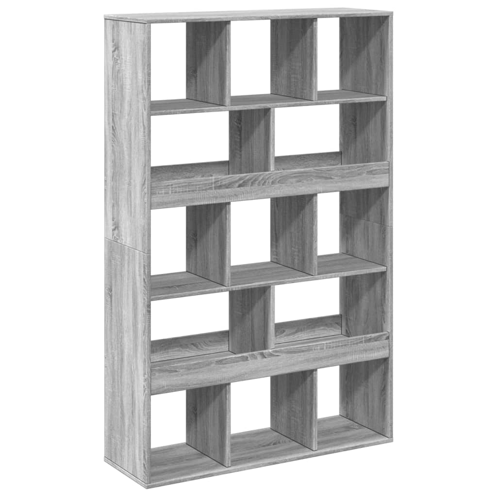 vidaXL Room Divider Grey Sonoma 100x33x156,5 cm Engineered Wood