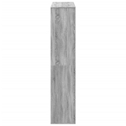 vidaXL Room Divider Grey Sonoma 100x33x156,5 cm Engineered Wood
