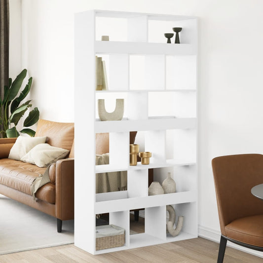 vidaXL Room Divider White 100x33x187,5 cm Engineered Wood