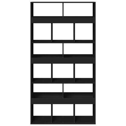 vidaXL Room Divider Black 100x33x187,5 cm Engineered Wood