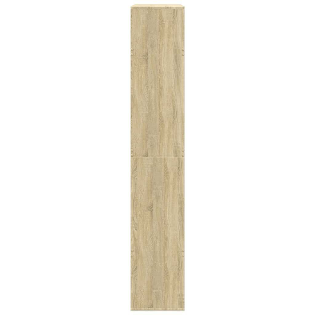 vidaXL Room Divider Sonoma Oak 100x33x187,5 cm Engineered Wood