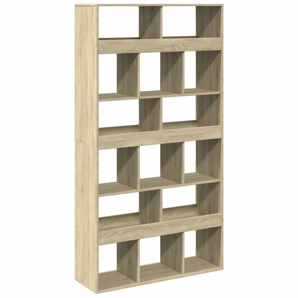vidaXL Room Divider Sonoma Oak 100x33x187,5 cm Engineered Wood