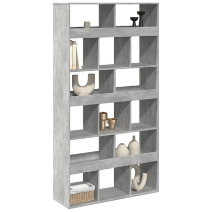 vidaXL Room Divider Concrete Grey 100x33x187,5 cm Engineered Wood