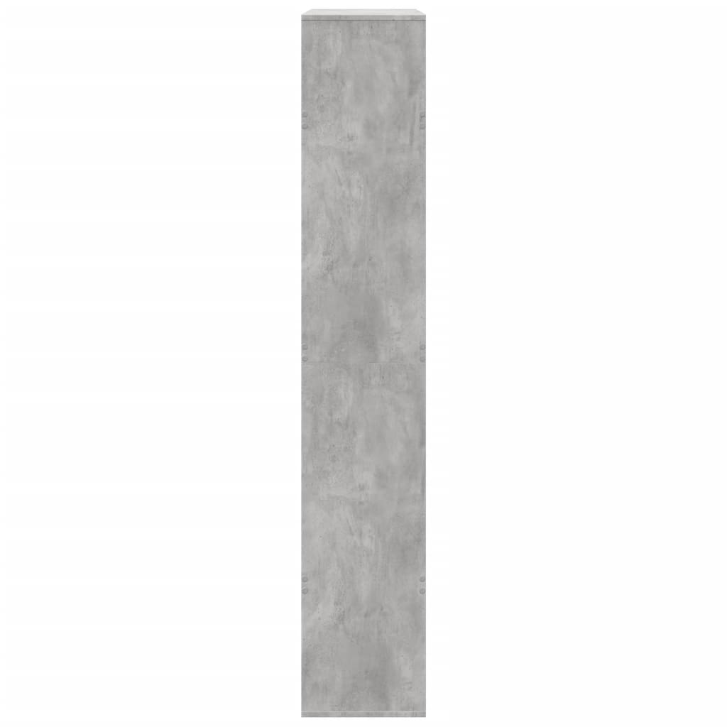 vidaXL Room Divider Concrete Grey 100x33x187,5 cm Engineered Wood