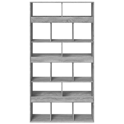 vidaXL Room Divider Grey Sonoma 100x33x187,5 cm Engineered Wood
