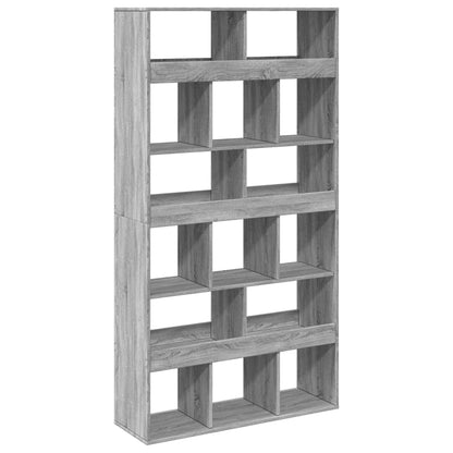 vidaXL Room Divider Grey Sonoma 100x33x187,5 cm Engineered Wood