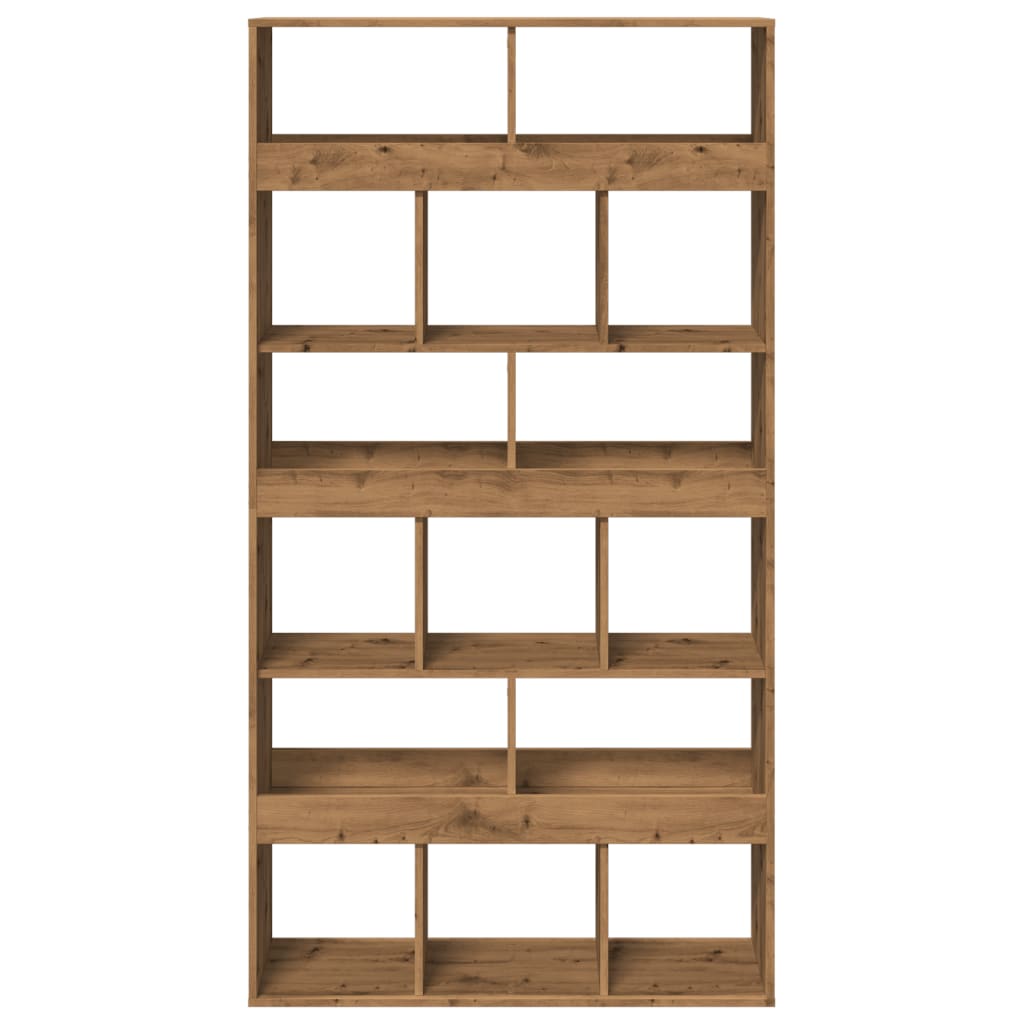 vidaXL Room Divider Artisian Oak 100x33x187.5 cm Engineered Wood