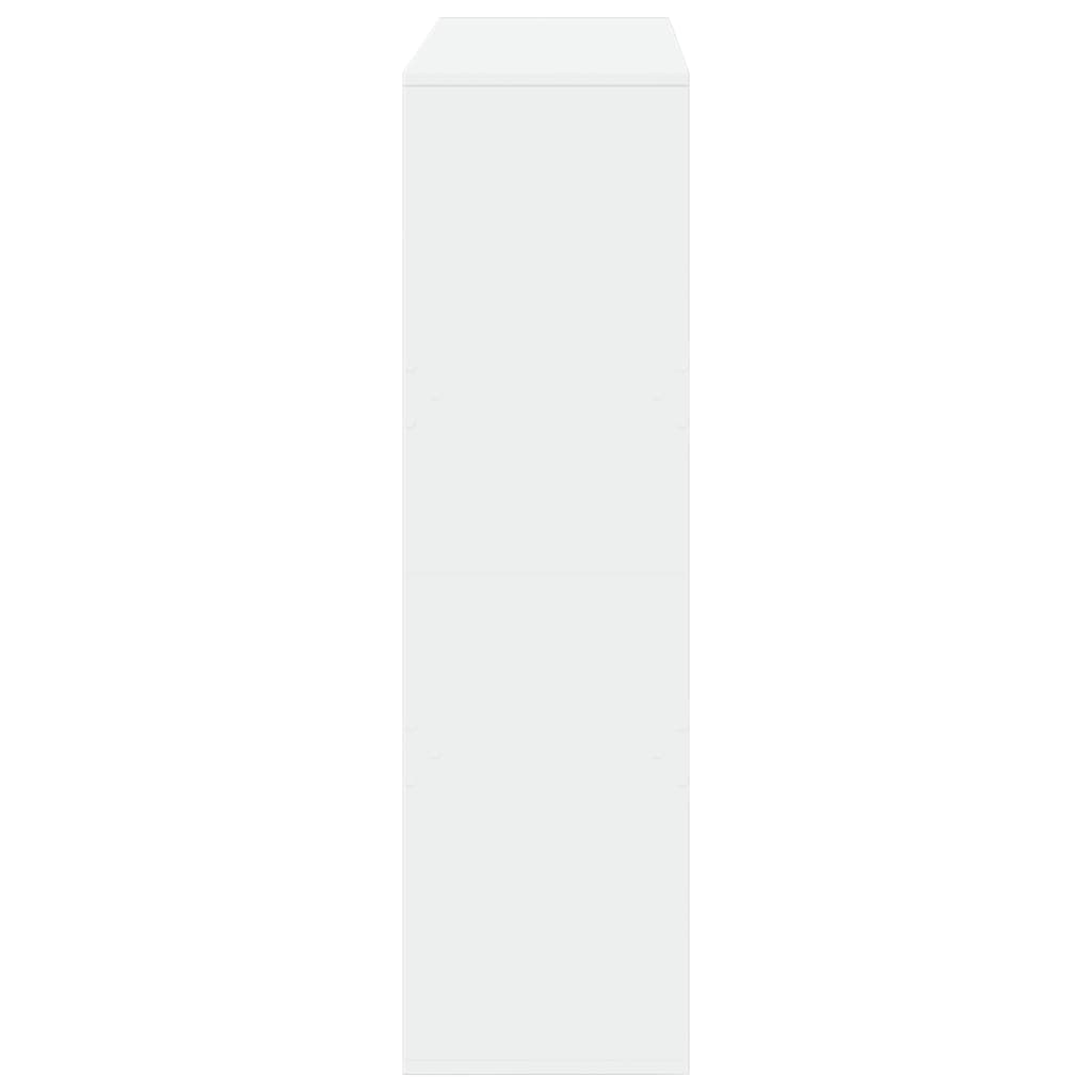 vidaXL Room Divider White 100x33x115 cm Engineered Wood