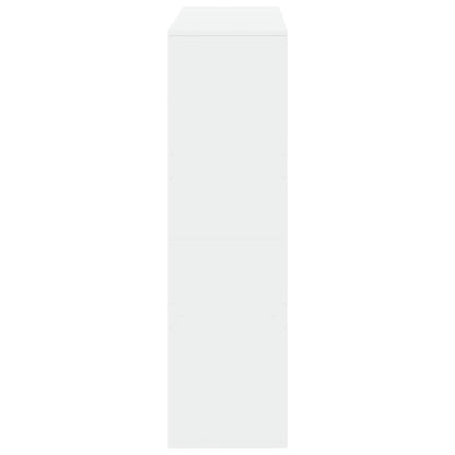 vidaXL Room Divider White 100x33x115 cm Engineered Wood