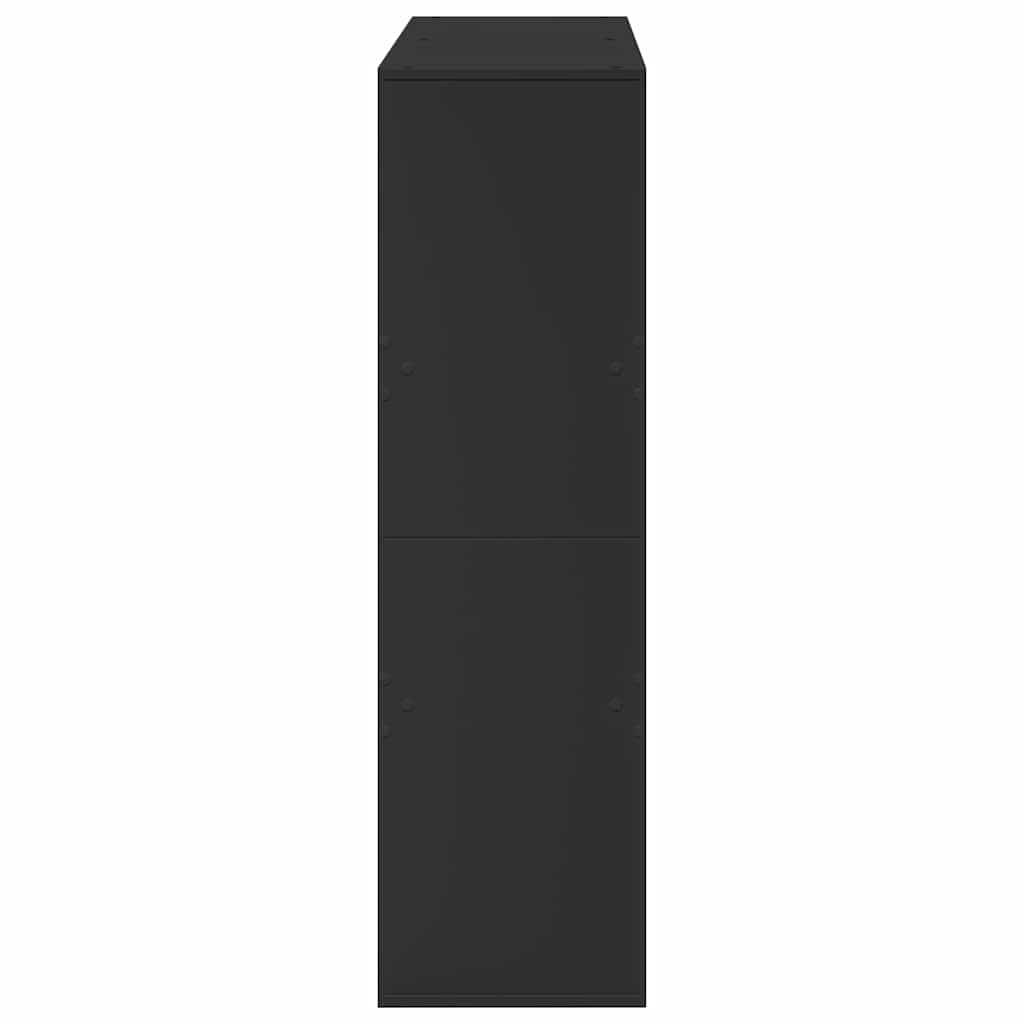 vidaXL Room Divider Black 100x33x115 cm Engineered Wood