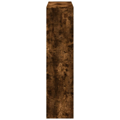 vidaXL Room Divider Smoked Oak100x33x135 cm Engineered Wood