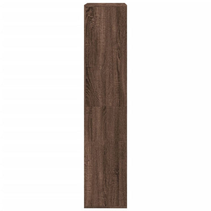 vidaXL Room Divider Brown Oak 100x33x155.5 cm Engineered Wood