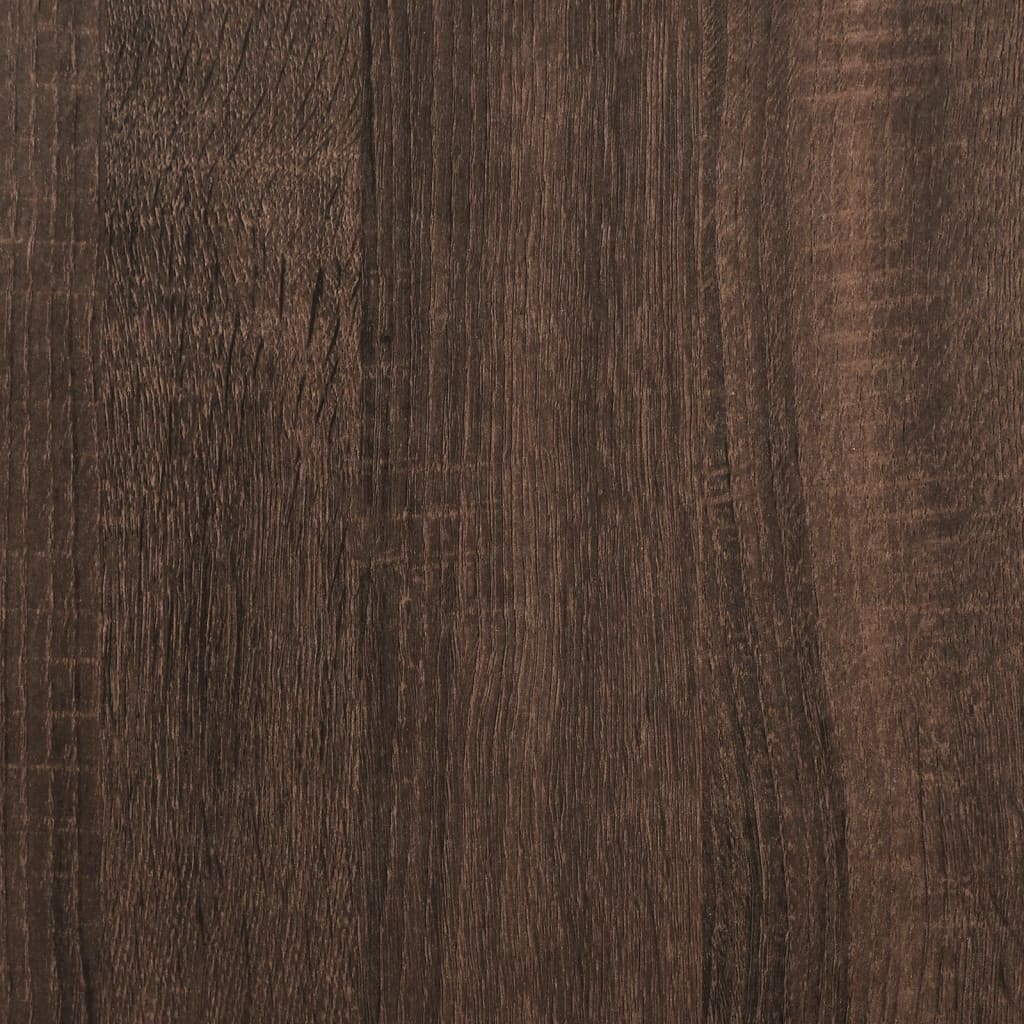 vidaXL Room Divider Brown Oak 100x33x155.5 cm Engineered Wood
