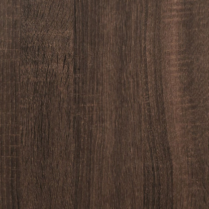 vidaXL Room Divider Brown Oak 100x33x155.5 cm Engineered Wood