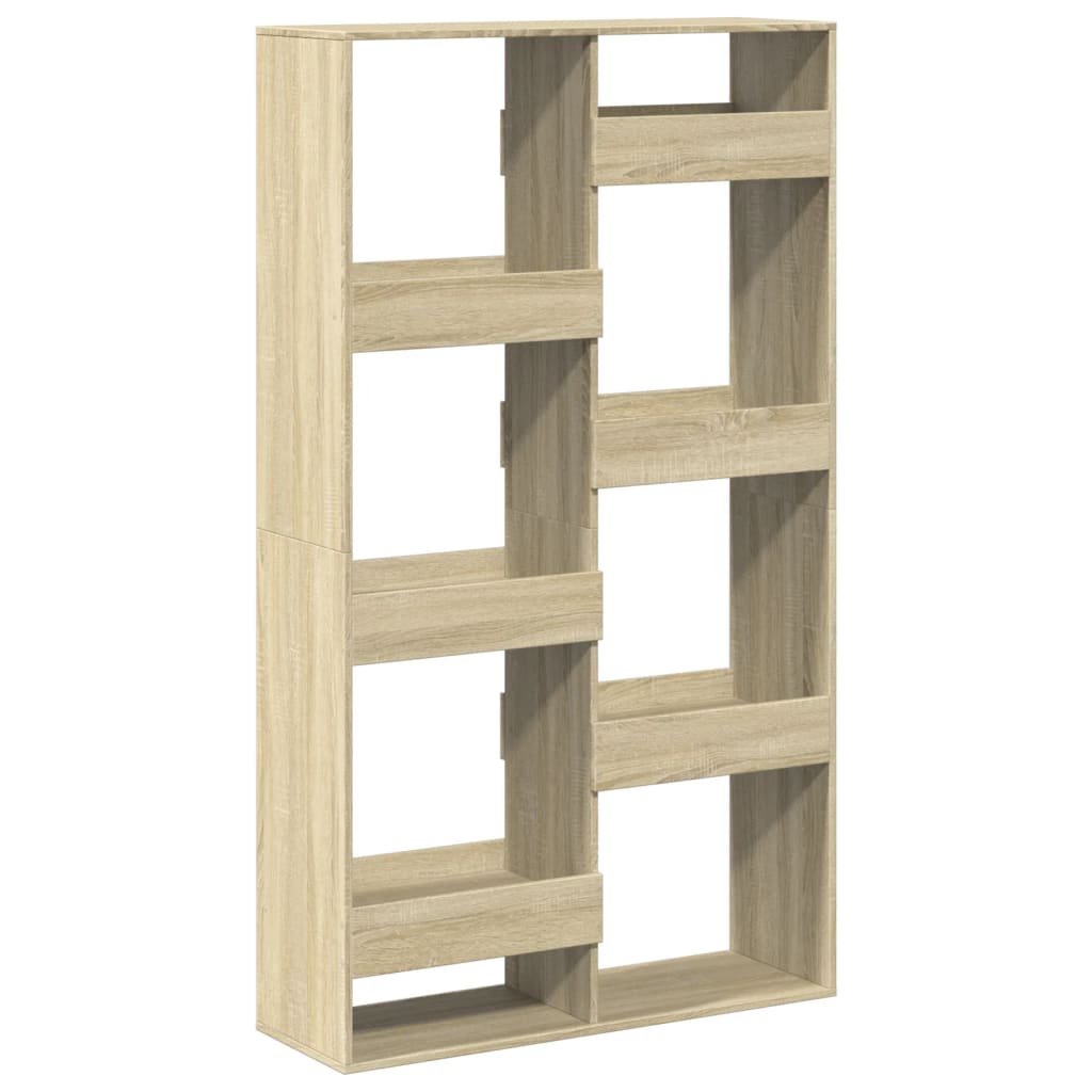 vidaXL Room Divider Sonoma Oak 100x33x175 cm Engineered Wood