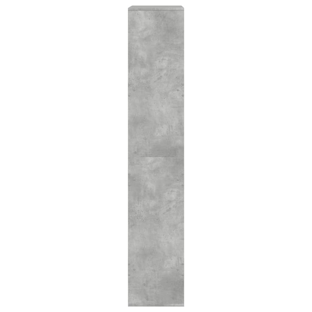 vidaXL Room Divider Concrete Grey 100x33x175 cm Engineered Wood