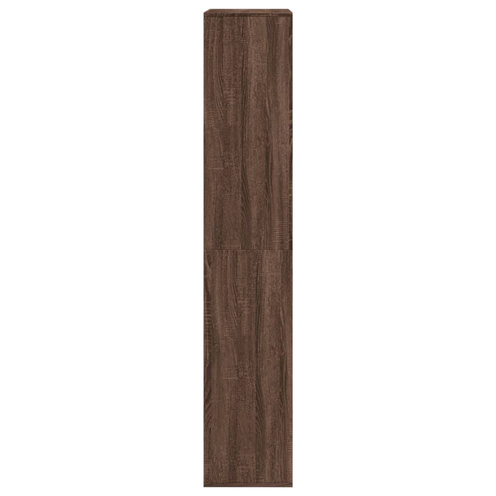 vidaXL Room Divider Brown Oak 100x33x175 cm Engineered Wood