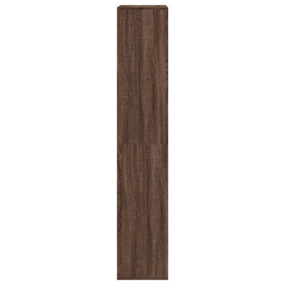 vidaXL Room Divider Brown Oak 100x33x175 cm Engineered Wood