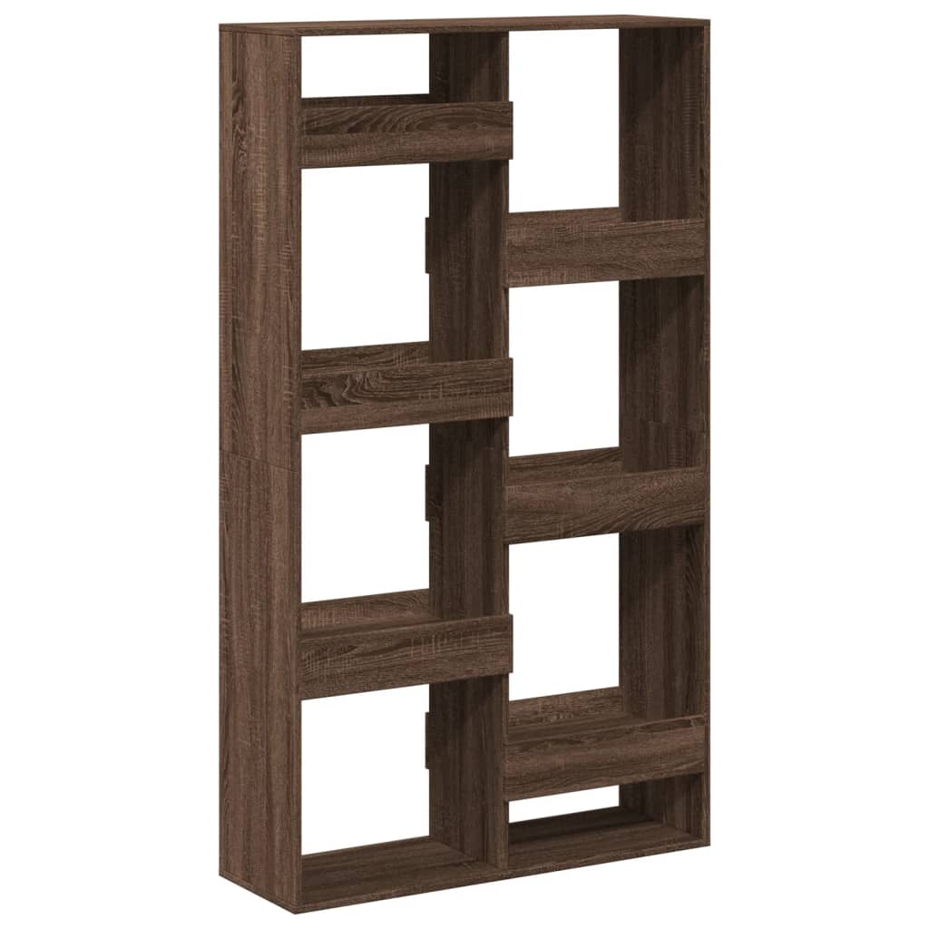 vidaXL Room Divider Brown Oak 100x33x175 cm Engineered Wood