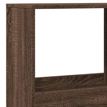 vidaXL Room Divider Brown Oak 100x33x175 cm Engineered Wood