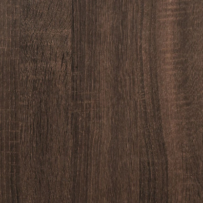 vidaXL Room Divider Brown Oak 100x33x175 cm Engineered Wood