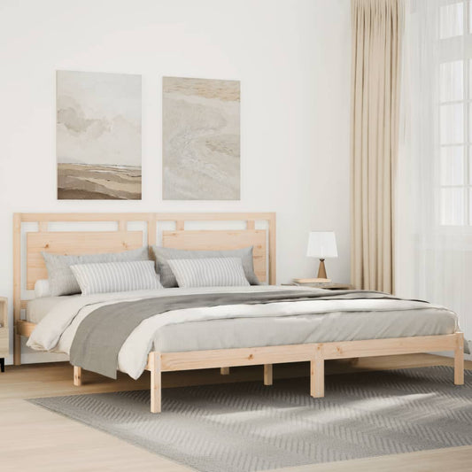 vidaXL Extra Long Bed Frame without Mattress 180x210 cm Solid Wood
