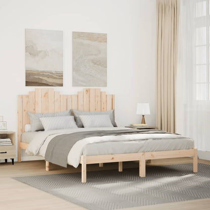 vidaXL Extra Long Bed Frame without Mattress 140x210 cm Solid Wood