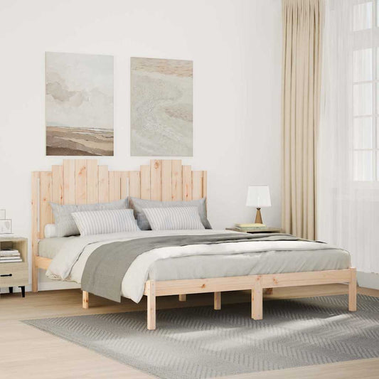 vidaXL Extra Long Bed Frame without Mattress 160x220 cm Solid Wood