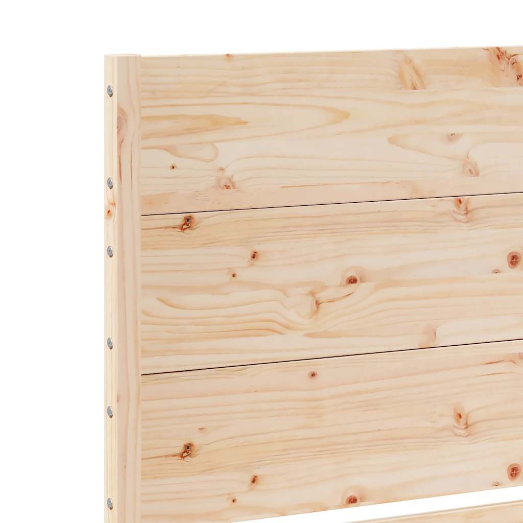 vidaXL Extra Long Bed Frame without Mattress 90x210 cm Solid Wood