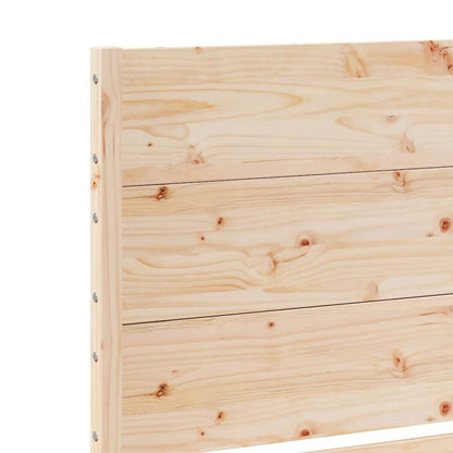 vidaXL Extra Long Bed Frame without Mattress 90x220 cm Solid Wood