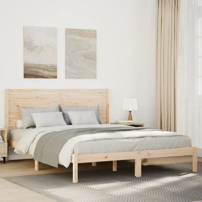 vidaXL Extra Long Bed Frame without Mattress 140x220 cm Solid Wood