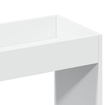 vidaXL Highboard White 92x33x140 cm Engineered Wood