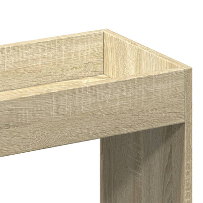 vidaXL Highboard Sonoma Oak 92x33x180 cm Engineered Wood