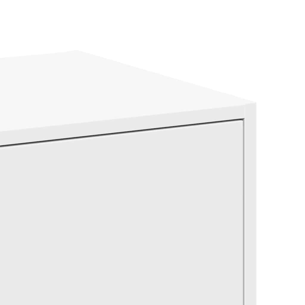 vidaXL Apothecary Cabinet White 30x41x174.5 cm Engineered Wood
