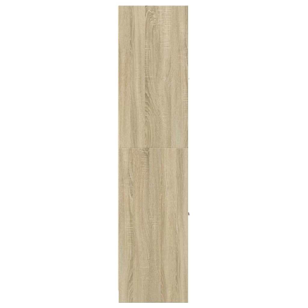 vidaXL Apothecary Cabinet Sonoma Oak 30x41x174.5 cm Engineered Wood