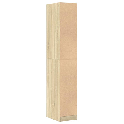 vidaXL Apothecary Cabinet Sonoma Oak 30x41x174,5 cm Engineered Wood