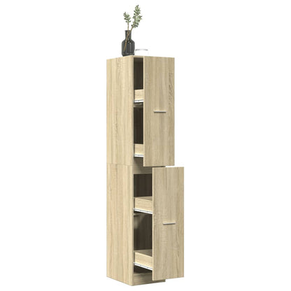 vidaXL Apothecary Cabinet Sonoma Oak 30x41x174.5 cm Engineered Wood