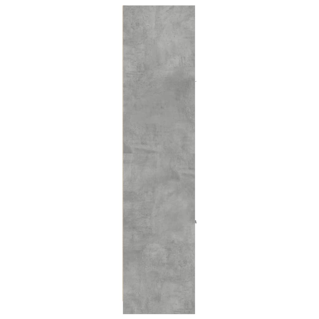 vidaXL Apothecary Cabinet Concrete Grey 30x41x174.5 cm Engineered Wood